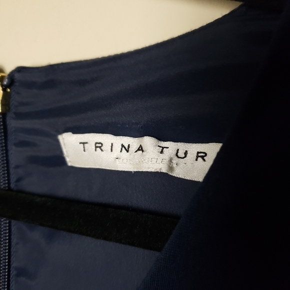 TRINA TURK Navy Sheath Dress - Picture 4 of 9